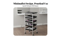 Hairdressing Trolley Multifunctional Salon Rolling Cart Hair Stylist Tool Trolley Detachable Drawers Multi-Drawer Hair Stylist
