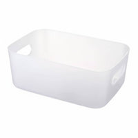 Lidded Vanity Case Clear Design Cosmetic Organizer particleproof for Bathroom, Women