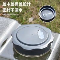 Outdoor Car Water Container with Faucet, Thickened PC, Large Capacity