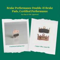 Sintered Brake Pads for GP4 484 Calipers