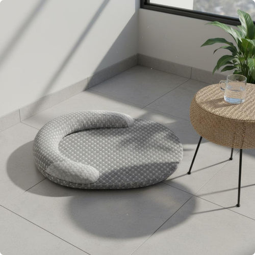 Cooling Pet Bed Mat Dotted Pattern Pet Cooling Mat Waterless Needed
