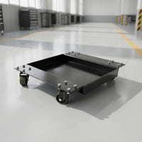 Rolling Tray Frame Portable Mobile Base with Casters Stable Mobile Tool Base for Workshop, Garage