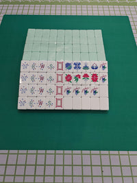 Custom Acrylic American Mahjong Tiles - 4-Layer Set in Dark Green