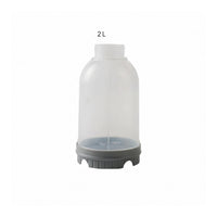 Manual Pressure Dispenser Bottle Wand Compatible Pressure Spray Nozzle Molded