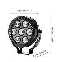 LED Motorcycle Spotlight: bright, waterproof
