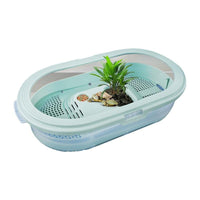 Turtle Habitat: Water & Land, Easy Clean, Multi-Functional