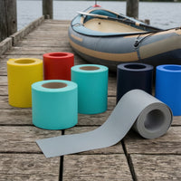 Waterproof PVC Repair Tape Flexible Inflatable Repair Tape Textured Inflatable Seal Roll Adhesive for Camping