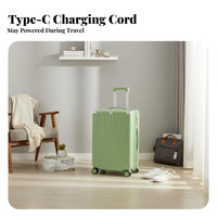 Hardside Luggage Expandable Suitcase Telescoping Handle for travel