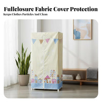 adaptable Panel Wardrobe particle-resistantresistant Household Storage Partitiindividuald Design