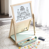 Children's Double-Sided Multifunctional Learning Drawing Board for Math, Letters, and Cognitive Skills