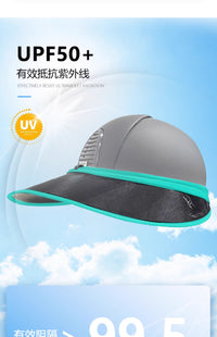 Hello Horse马术头盔防紫外线抗UV夏季遮脸挡光遮阳帽檐防晒帽檐