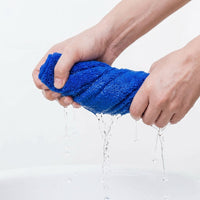 Thick Microfibre Cloth Coral Fleece Cleaning Cloths, 30x40cm Microfibre Cloth for Glass and Dishes, Soft Low Shedding Kitchen Countertop Towel