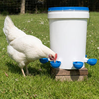 Automatic Chicken Water Cup Large Thickened Poultry Feeder Drinker for Birds