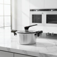 Mini-Pressure Pot Thickened Layered Bottom Mini Pressure Pot Stainless Steel Soup Pot No Coating for Families