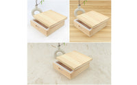 Soap Form with Wooden Box Reusable Silicone Soap Form Washable for Crafters, Diy Crafts