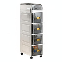 Narrow narrow profile Rolling storage rack Saving Narrow narrow profile Storage unit Slim Design