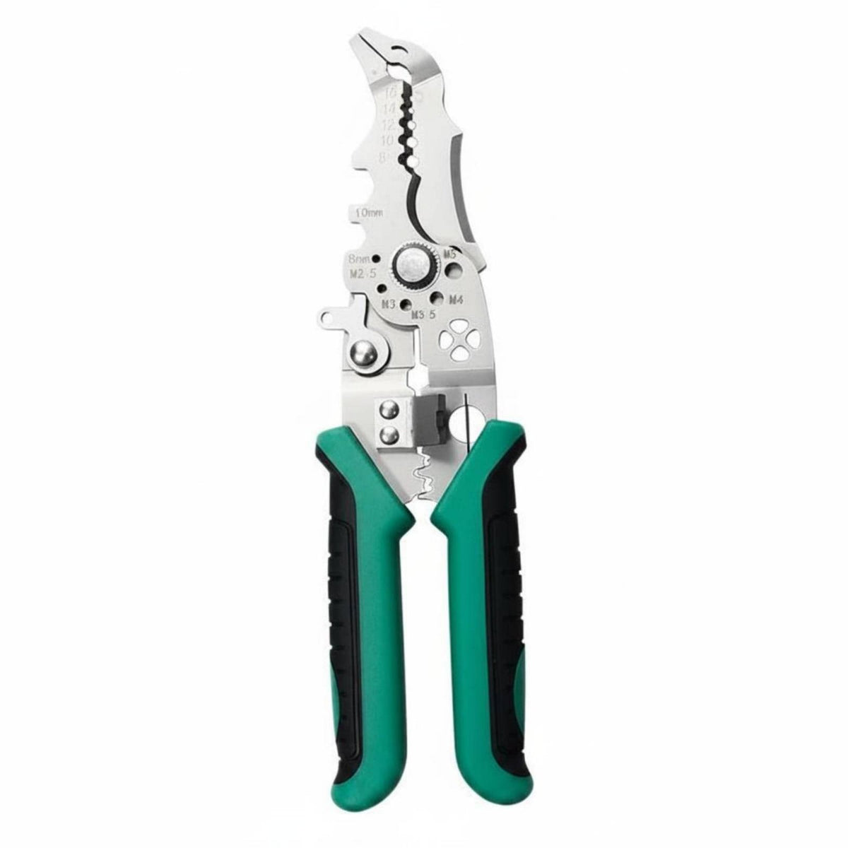 Industrial Grade Wire Stripper Pliers Stainless Steel Multi Tool Wire Stripper Heavy Duty Cutting Stripping Pliers for Electricians
