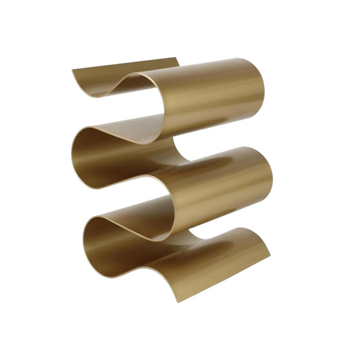 S-Shaped Beverage Rack Easy to Assemble Bottle Display Stand Rack Rust Resistant Display Stand