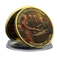 American Independence Commemorative Coin Sturdy Construction for Veterans