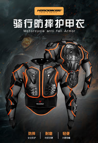 HEROBIKER Motorcycle Armor Suit with Knee, Elbow, and Chest Protection