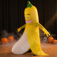 Inflatable Banana Costume Full-Body Inflatable Banana Suit Funny Apparel for Adults, Halloween, Cosplay