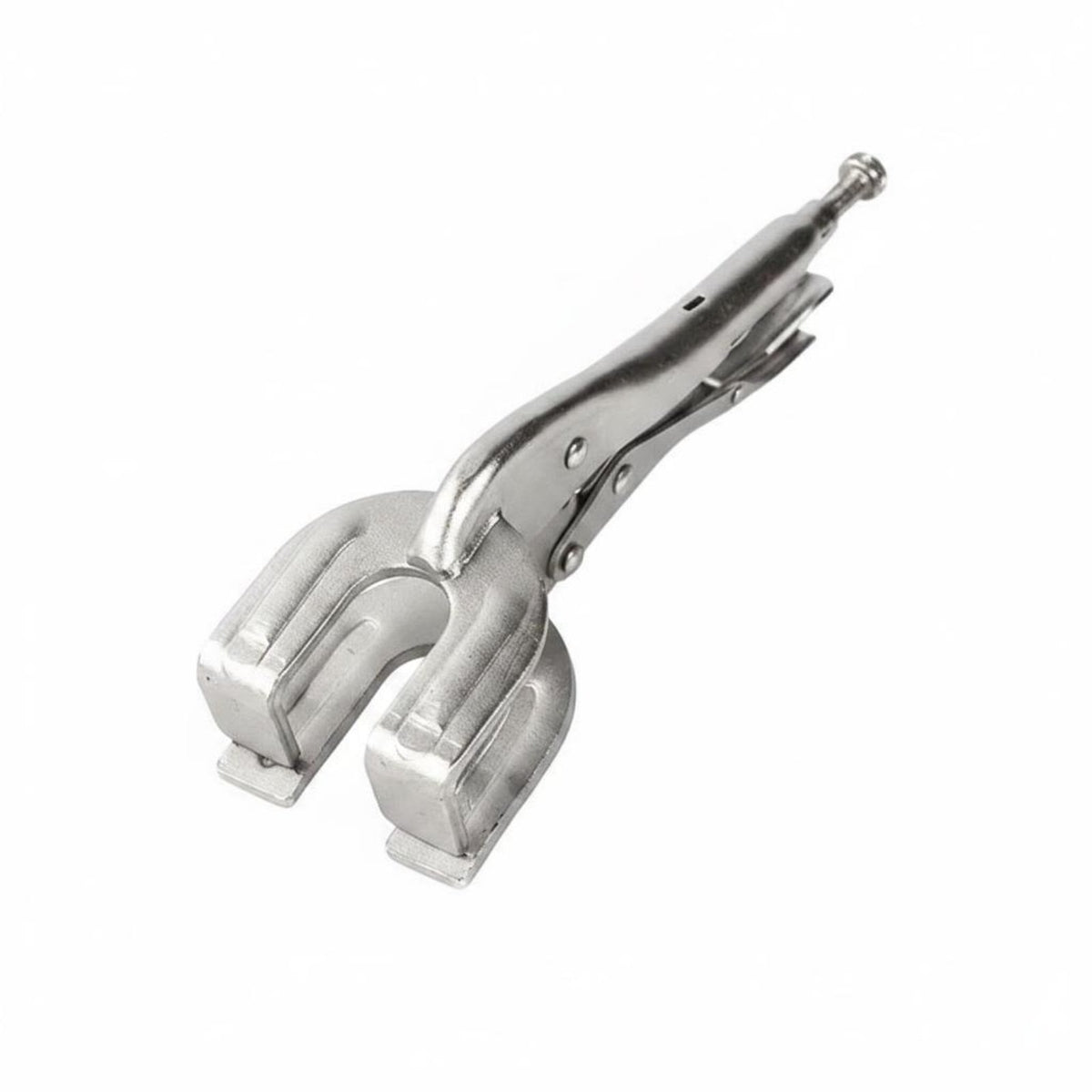 U Jaw Locking Pliers Carbon Steel Flat Jaw Locking Pliers Rust Resistant Hand Tool for Industrial