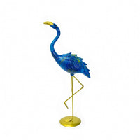 Flamingo Sculpture Metal Flamingo Statue Long-Lasting for Home