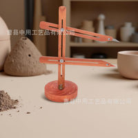 Ceramic Tool Throwing Positioning Device Measuring Tool Height Adjustment Trimming Aid