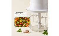 Small Kitchen Chopper with Serving Tool | USB Rechargeable, Portable, Cordless Food Chopper, for Kitchen