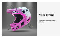 Shock Absorbing Downhill Mountain Bike Helmet Lightweight Design Young BMX Helmet Multi-Layer Protection Sports Safety Gear Removable and Washable Liner for Pump Track