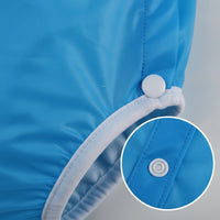 Side-Open Waterproof Pants with Snaps Reusable Care Pants Washable Adult Diaper Cover Leakproof for Adults, Patients, Women, Travel