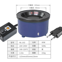 Hot Melt Glue Pot 250W Adjustable Temperature EU Plug