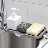 Silicone Water Catcher Non-Slip Silicone Faucet Mat Easy to Clean for Bathroom