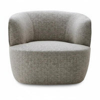 Upholstered Armchair Nordic Aesthetic Lounge Chair Minimalist Design Modern Design for Readers, Living Room, Perusing Corner