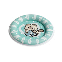 Cooling Bed with Raised Rim Round for Warm Weather, Cats