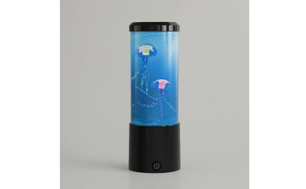Jellyfish Lamp LED Jellyfish Night Light Tabletop Aquarium Lamp for Kids, Bedroom, Desk