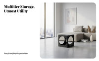 C-outlined Table Minimalist Design Indoor Furniture Sturdy for Apartment Dwellers