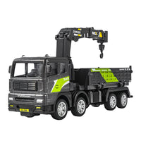 Alloy Construction Vehicle Model Set, Inertia Powered, for Ages 4-6