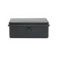 Metal Heavy Duty Metal Foldable Handle Portable Tool Chest for DIY Enthusiasts, Car