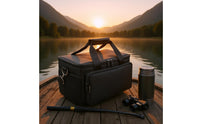 Fishing Tackle Bag Padded Insulated Tackle Bag Adjustable Shoulder Strap