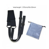 Split Training Band Strapping Ballet Flexibility Strap Padded Center Leg Stretcher Strap for Dancers, Gymnasts, Dance Studio, Home Gym
