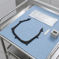 Oral Barrier Frame Black Curved Arch Frame Polished Surface