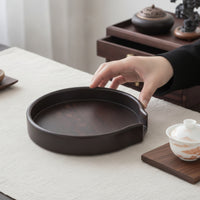 Solid Wood Tea Cake Storage Box Breathable Pu'er Tea Box with Lid Wooden Elegant for Collectors