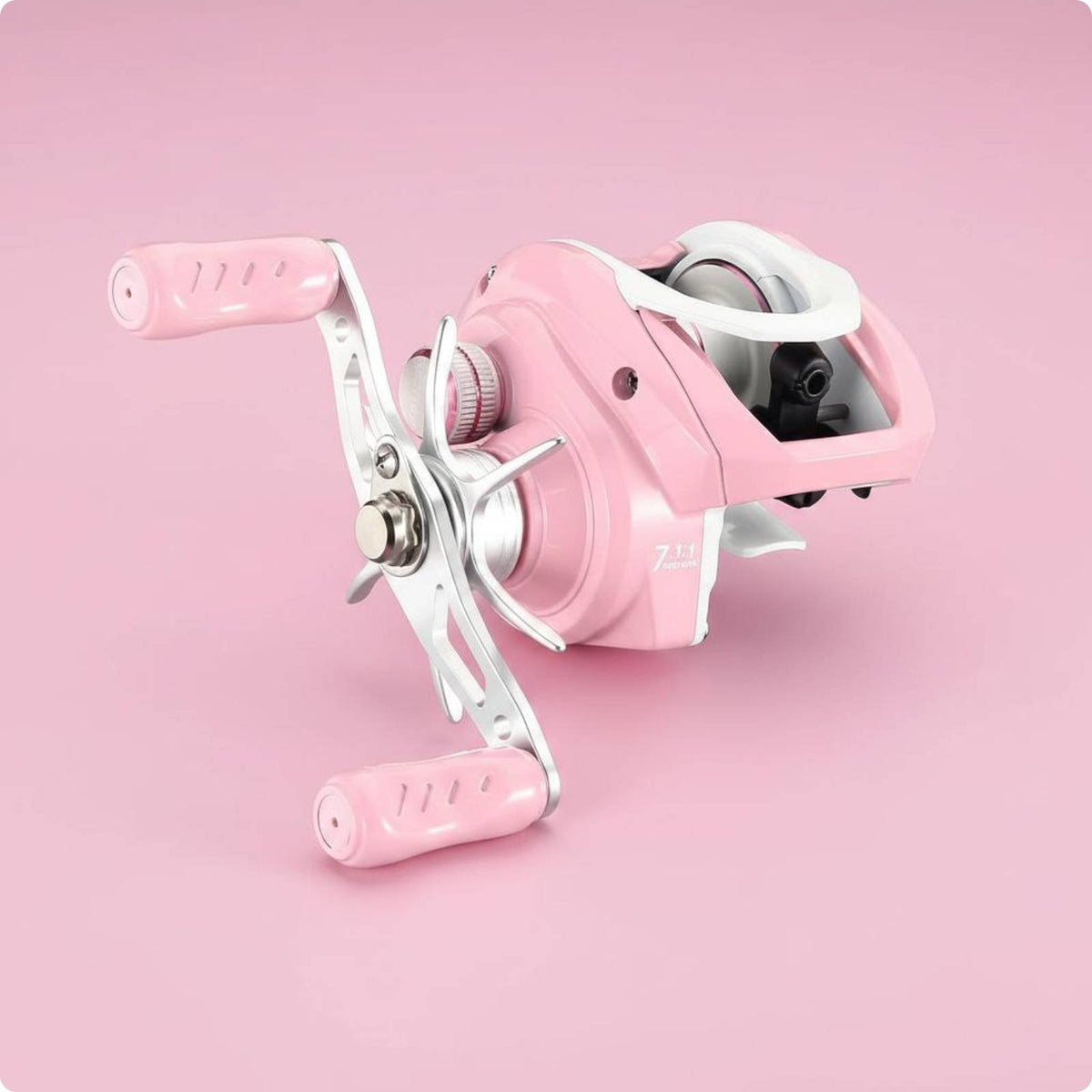 DC Reel Anti-Line Snag DC Baitcaster 7.3:1 Gear Ratio Digital Control Reel for Anglers
