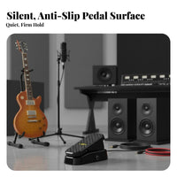 Volume Modulation Pedal No Power Supply Needed Passive Volume Pedal Musical Instrument Accessory Anti-Slip Design for Guitarists