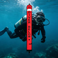 Diving Warning Buoy Reflective Band Diving Buoy Marker Nylon for Divers