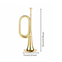 Charge Trumpet Easy to Play Brass Bugle Polished Finish for Beginners, Students