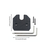 Compact Sun Visor Repair Kit Black Bracket Sun Visor Repair Kit Easy Installation Vehicle Parts Automotive for DIYers, Car Owners