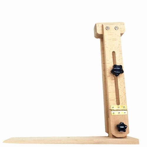 Leather Stitching Holder Adjustable Table Desktop Leather Stitching Clamp Secure Leatherworking Tool for Leathercrafters, Workshops