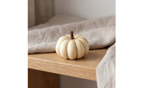 Foam Pumpkin Miniature Decorative Foam Pumpkins Fall Pumpkin with Stem for Tabletop
